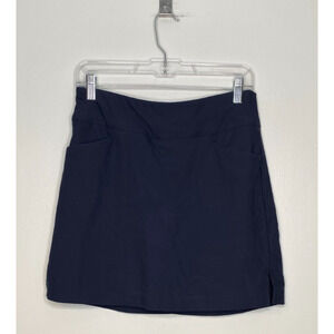 LADY HAGEN Navy Blue Golf Skort Size Medium Tri-Pocket